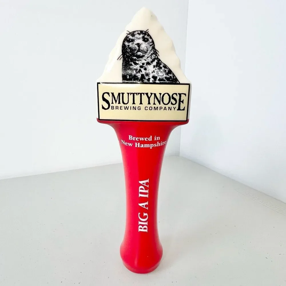 Smuttynose Brewing Company Big A IPA Ceramic Beer Tap Handle Chrislan Ceramics